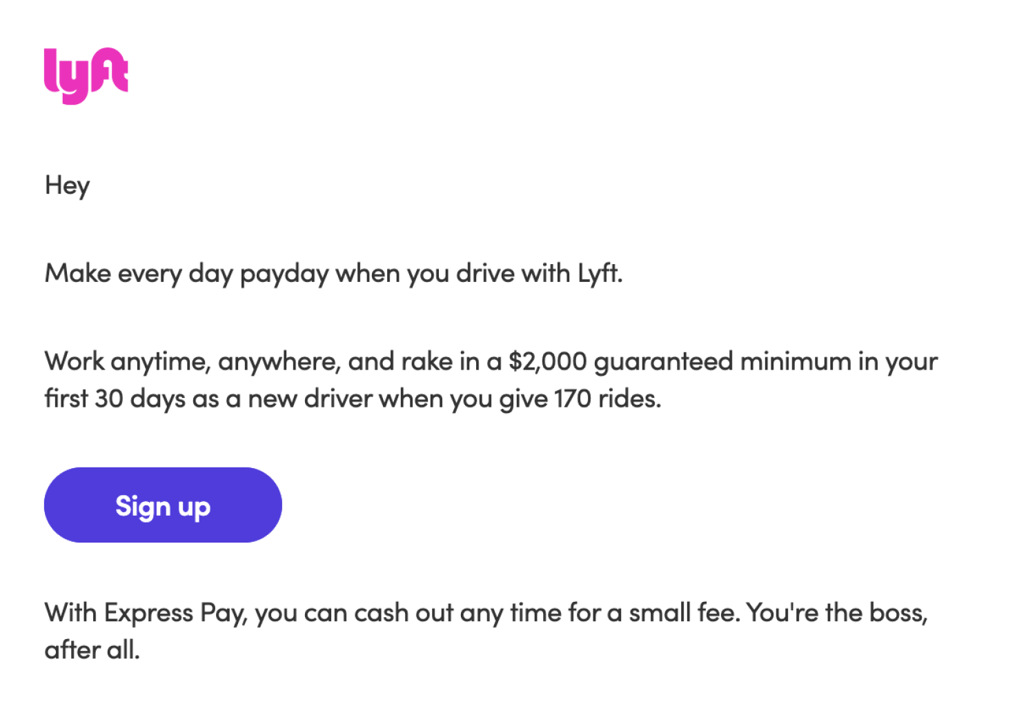 Lyft | Drivers Wanted