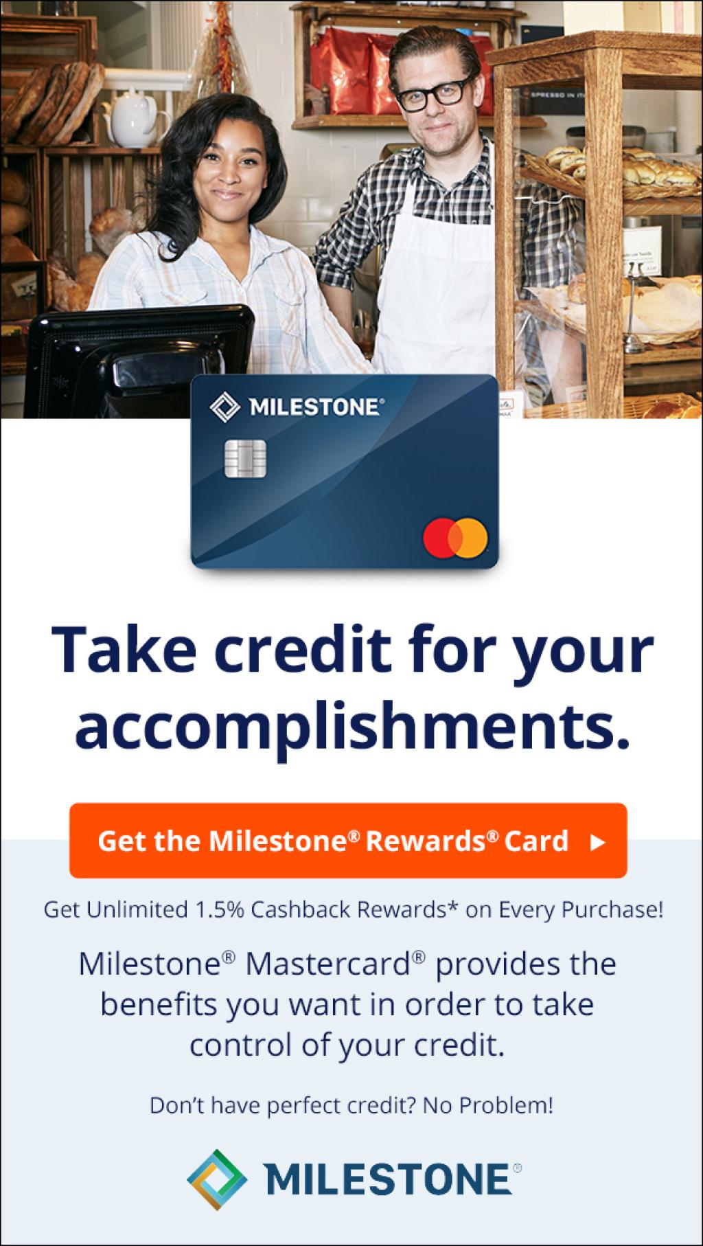 Milestone Rewards Mastercard