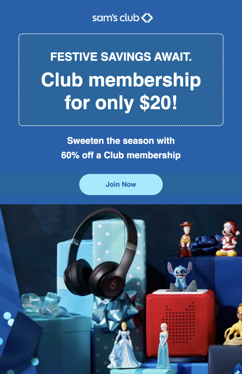 Join Sam's Club for Only $20