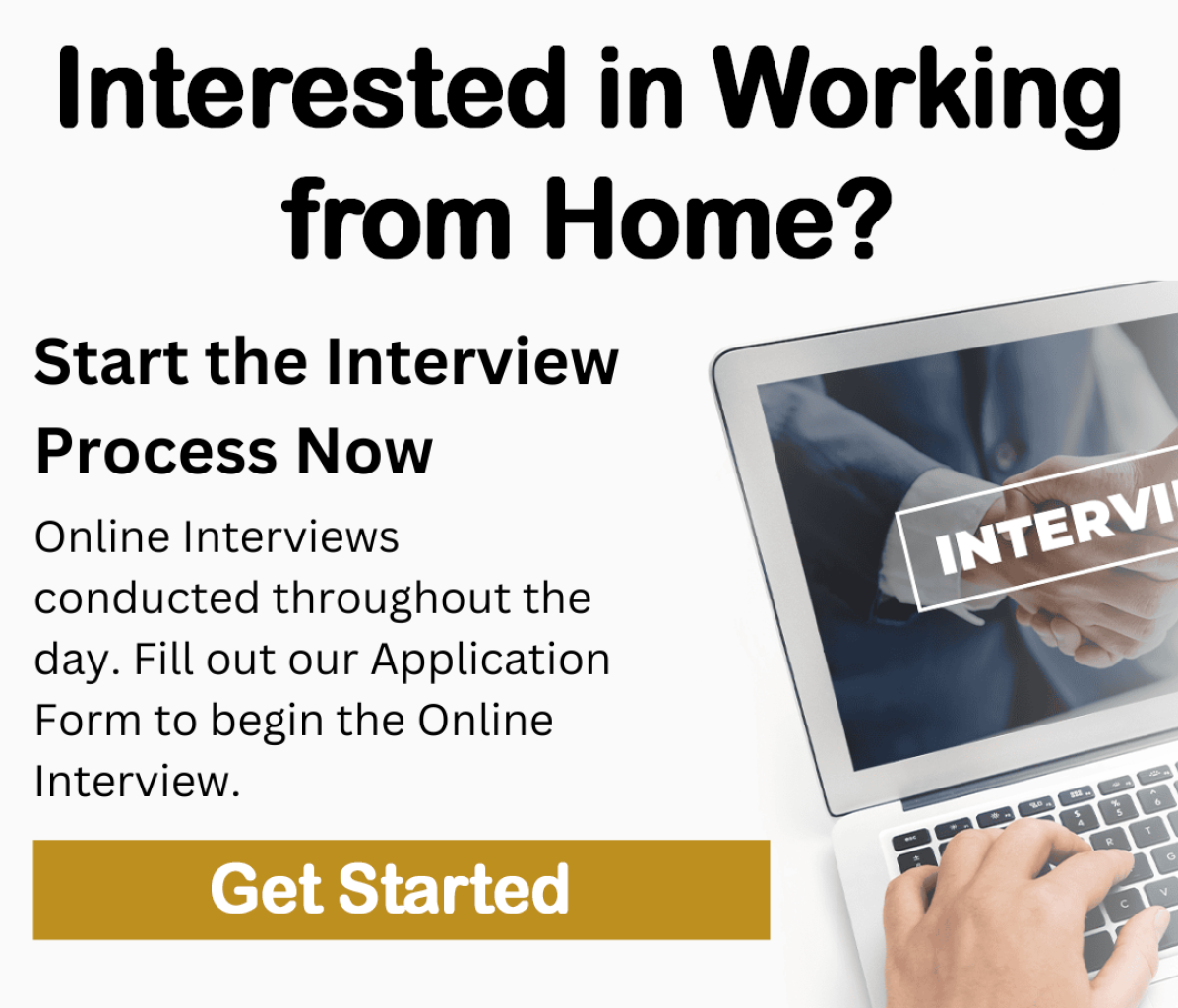 Interested in Working from Home?